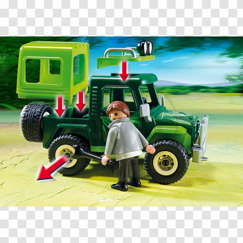Car Off-road Vehicle Toy Playmobil - Sport Utility - Orangutan Transparent PNG