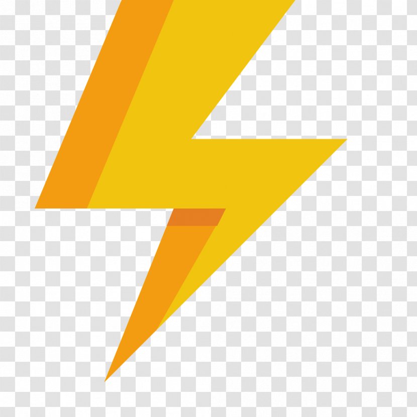 Triangle Text Brand - Thunderstorm - Lightning Transparent PNG