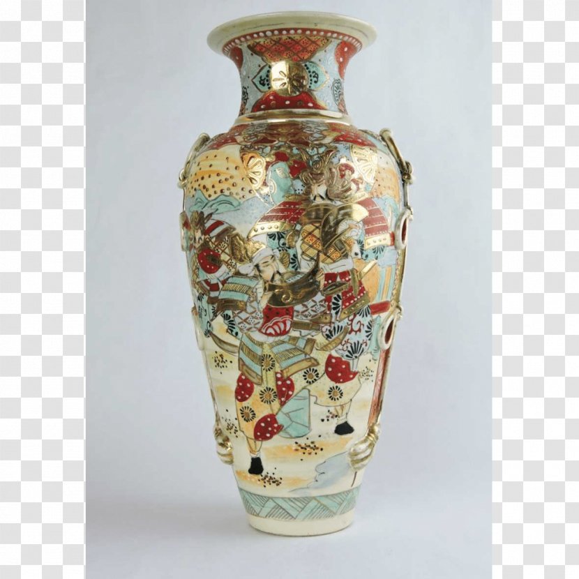Vase Porcelain Satsuma Ware Moorcroft Pottery - Ornament - Hand Painted Japanese Bento Transparent PNG