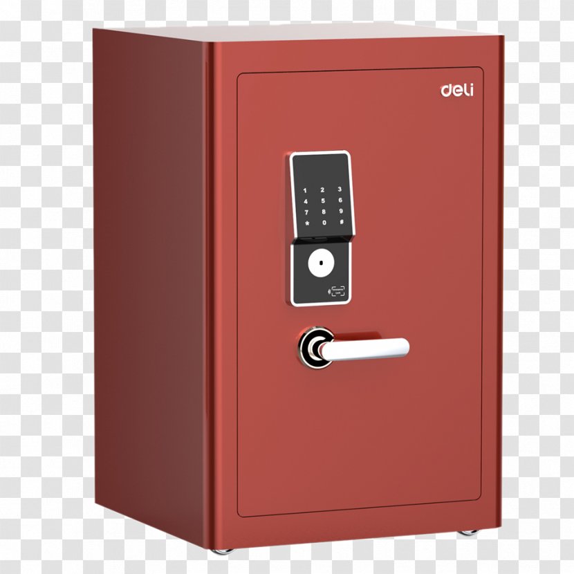 Westward Journey Online II Safe Deposit Box - Filing Cabinet - Red Handle Lock Transparent PNG