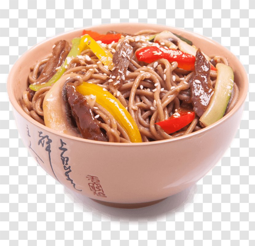 Lamian Chinese Noodles Yakisoba Fried Lo Mein - Chopsticks - Tofu Transparent PNG