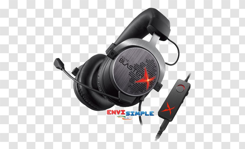 Headphones Headset Creative Technology Sound Gamer Transparent PNG