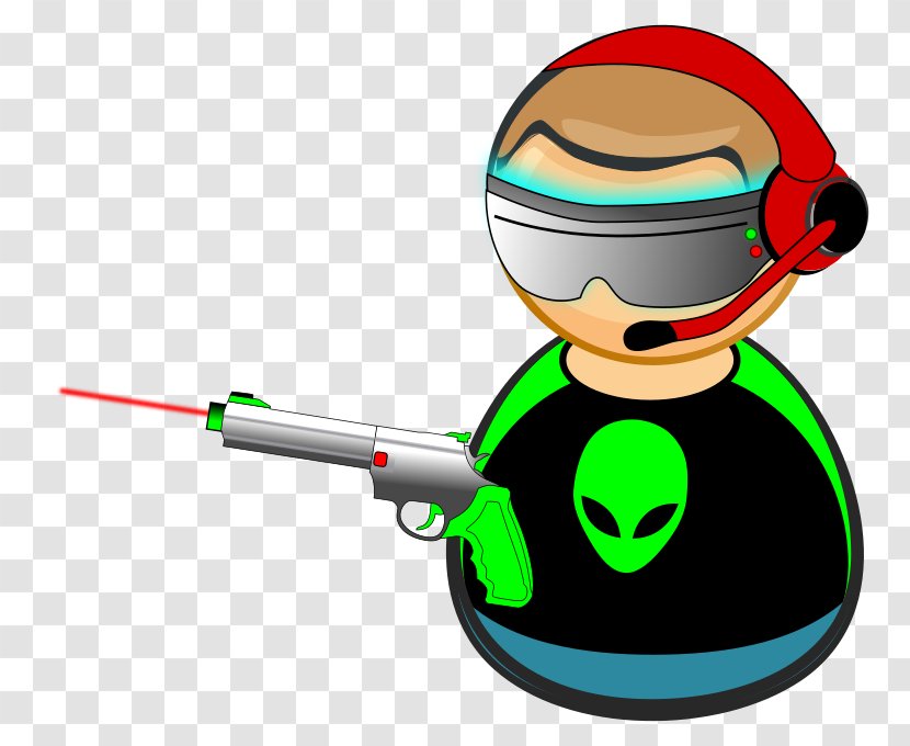 Video Game Clip Art - Vehicle - Laser Gun Transparent PNG