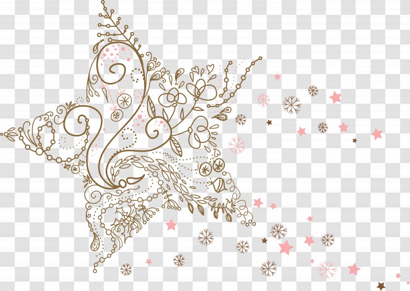 Christmas Card Star Of Bethlehem Drawing - Get Well Soon Transparent PNG