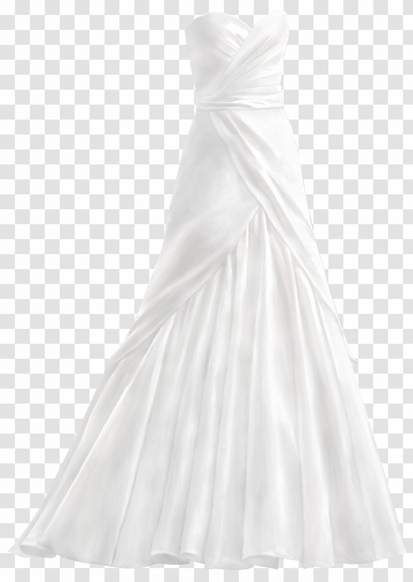 Wedding Dress Gown Cocktail Ivory - Bridal Clothing Transparent PNG