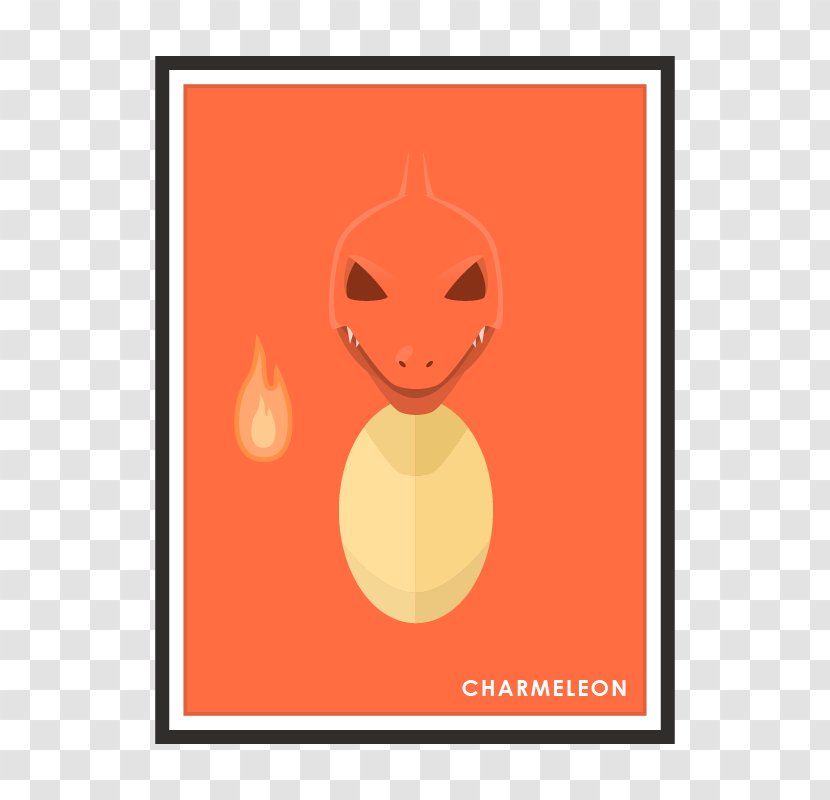 Pikachu Pokémon Art Academy Charmeleon - Fictional Character - Minimalist Poster Transparent PNG