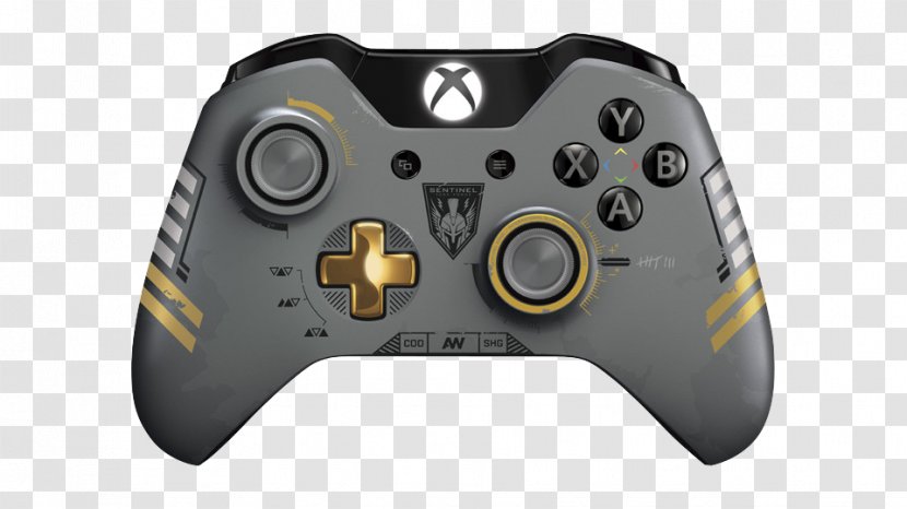 Call Of Duty: Advanced Warfare Xbox One Controller Gears War 4 Game Controllers - Playstation Accessory Transparent PNG