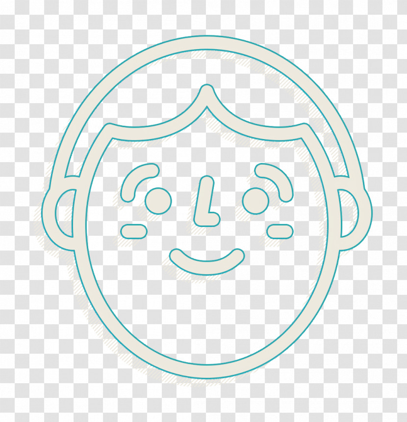 Man Icon Happy People Icon Emoji Icon Transparent PNG