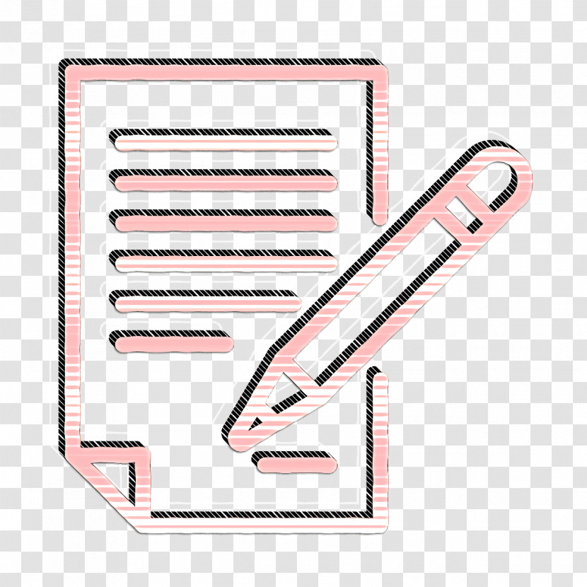 Pencil Icon Communication And Media Icon Document Icon Transparent PNG