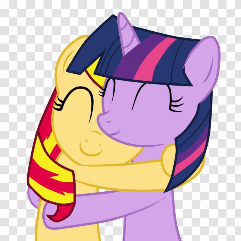 Twilight Sparkle Sunset Shimmer Pony Rarity YouTube - Heart - Youtube Transparent PNG