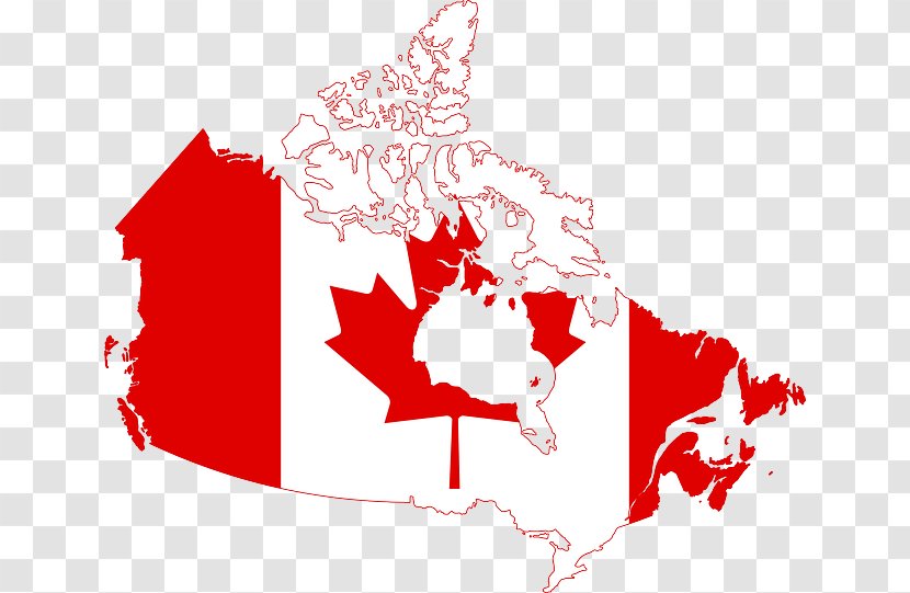 Flag Of Canada Clip Art Map Openclipart - National Day Transparent PNG