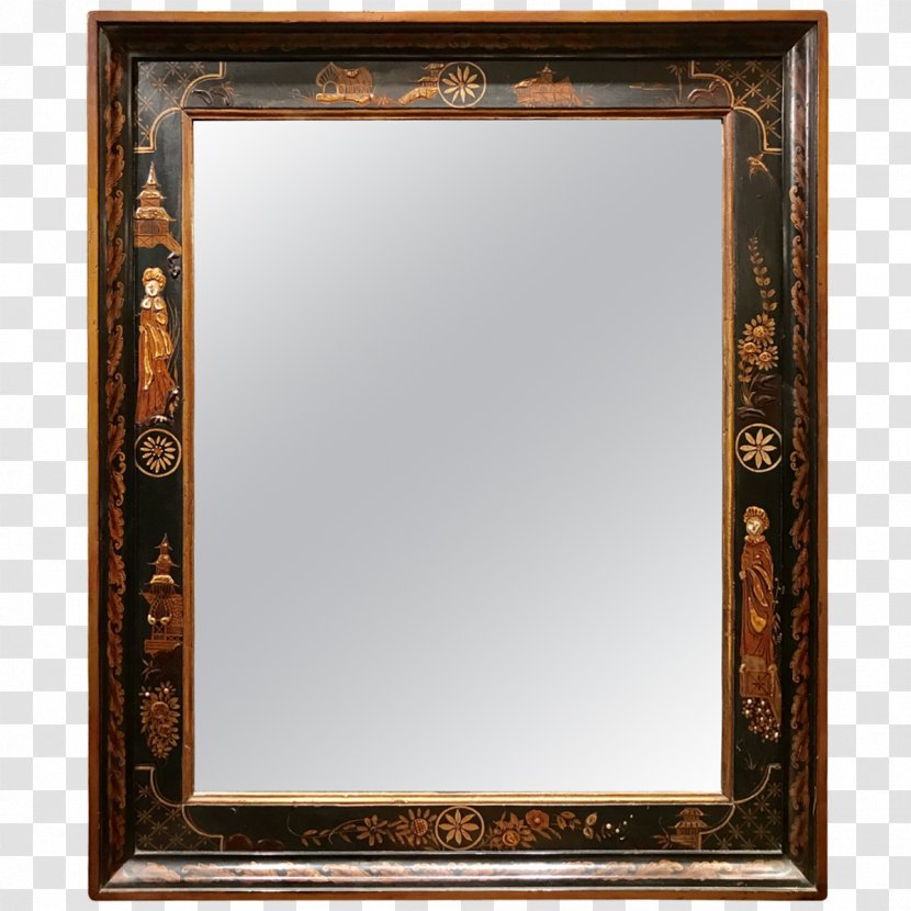 Picture Frames Mirror Chinoiserie Furniture Antique Transparent PNG