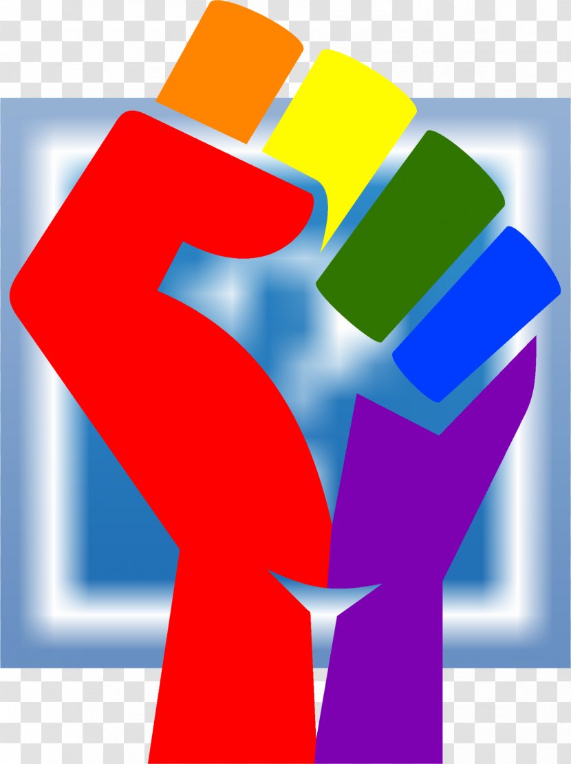 Desktop Wallpaper Rainbow Flag Clip Art - Flower - Fists Transparent PNG