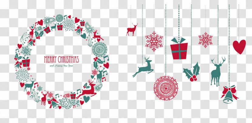Mistletoe Christmas Decoration Ornament Tree - Product Design - Garland And Ornaments Transparent PNG