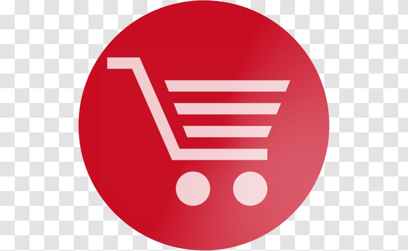 Online Shopping Cart E-commerce - Red - Store Transparent PNG