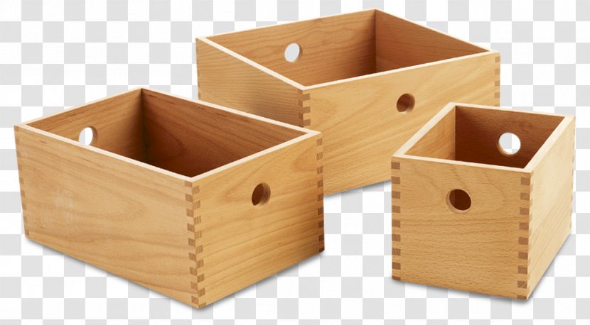 Box Wood Plywood Storage Basket Wooden Block - Stain Rectangle Transparent PNG