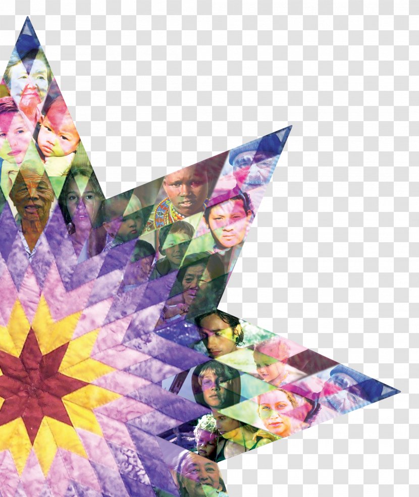 Textile Triangle - Quilt Transparent PNG