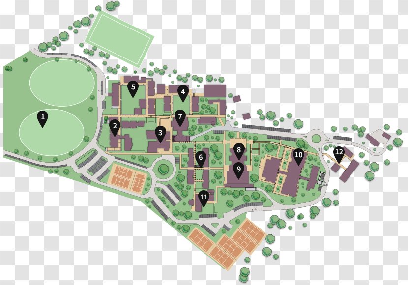 Berwick Haileybury Court School Campus - Residential Area Transparent PNG