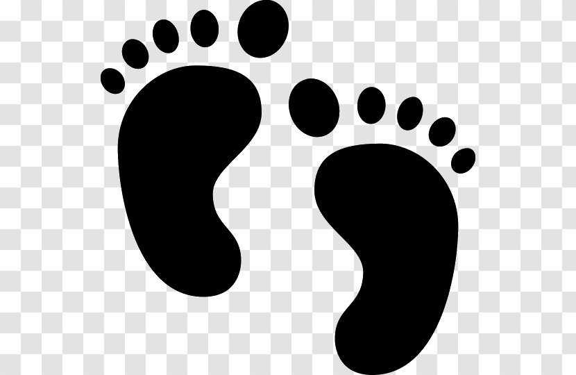 Footprint Infant Clip Art - Sole Transparent PNG