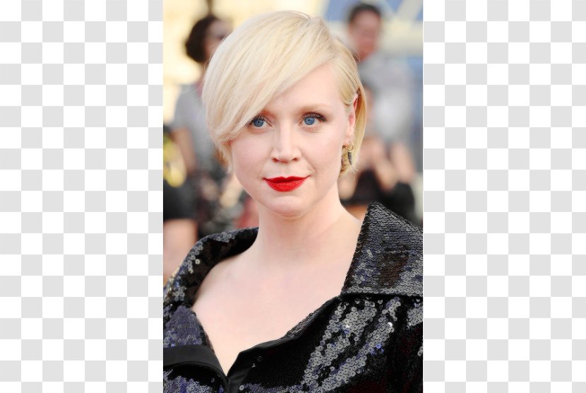 Gwendoline Christie Blond Bangs Bob Cut Hairstyle - Beauty - 12th Screen Actors Guild Awards Transparent PNG