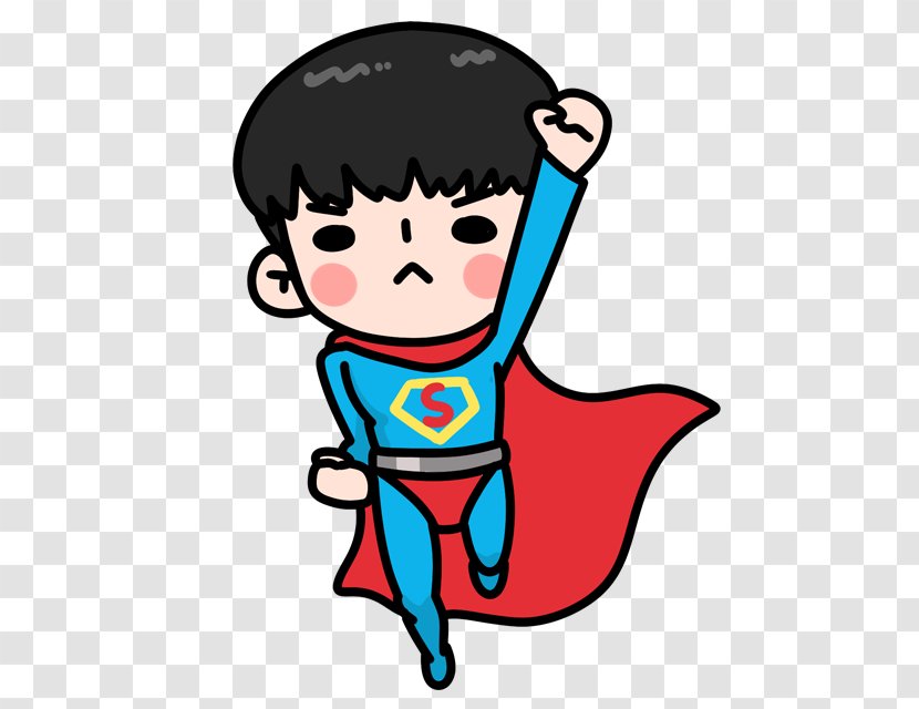 Latte China Cartoon Taobao Sina Weibo - Frame - Superman Transparent PNG