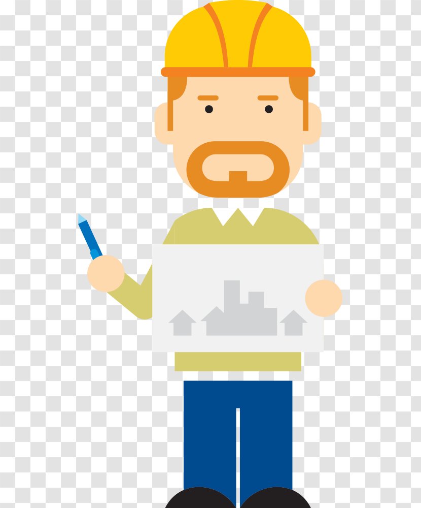 Warehouseman Building Technique Clip Art - Cartoon - BATIMENT Transparent PNG