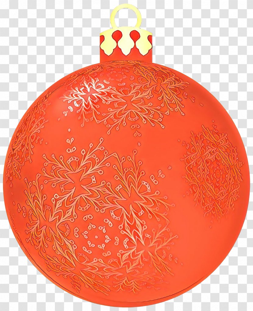 Red Christmas Ball - Decoration - Interior Design Transparent PNG