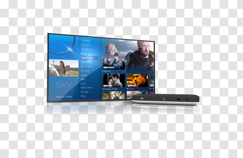 Television Display Advertising Flat Panel Electronics Video - Trailer Flyer Transparent PNG