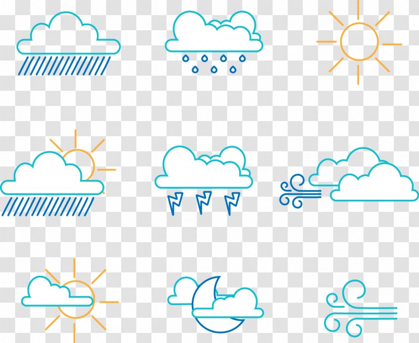 Download Meteorology Wind Icon - Ios - Vector Hand-drawn Weather Transparent PNG