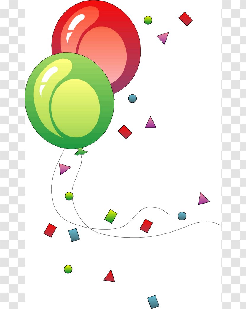 Balloon Birthday Children's Party - Illustrator Transparent PNG