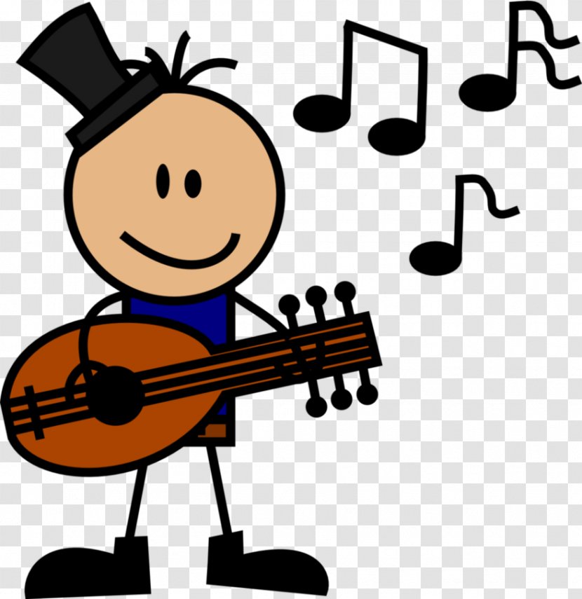 Musician Cartoon Caricature - Silhouette - Performer Transparent PNG