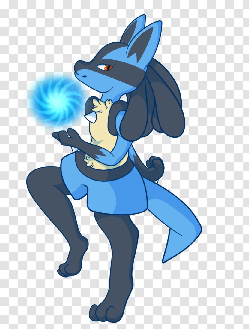 Pokémon Mystery Dungeon: Blue Rescue Team And Red Lucario Mew Aura - Horse Like Mammal - Joint Transparent PNG