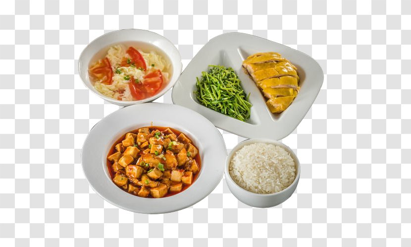 Vegetarian Cuisine Gukbap Hainanese Chicken Rice Indian Tofu - Soup Transparent PNG