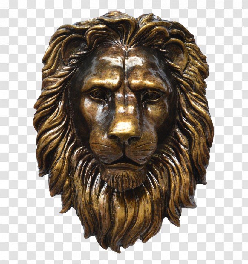 Lion Sculpture Artikel Bronze Relief Transparent PNG