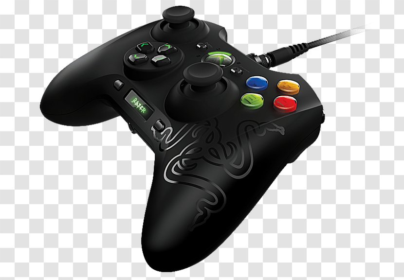 Xbox 360 Controller Black Joystick Game Controllers - All Accessory Transparent PNG