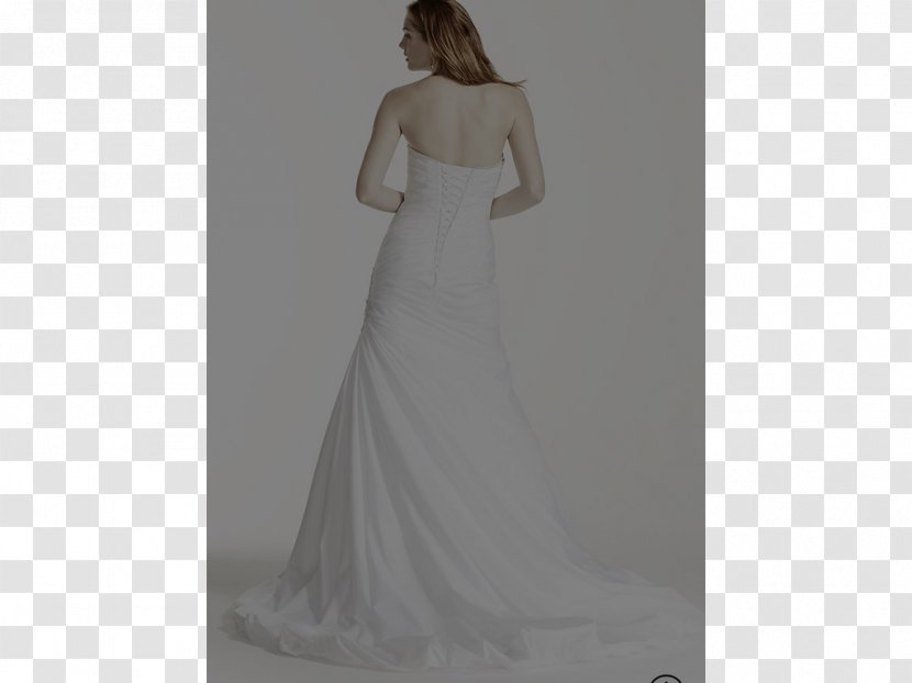 Wedding Dress Shoulder Satin Cocktail - Cartoon Transparent PNG