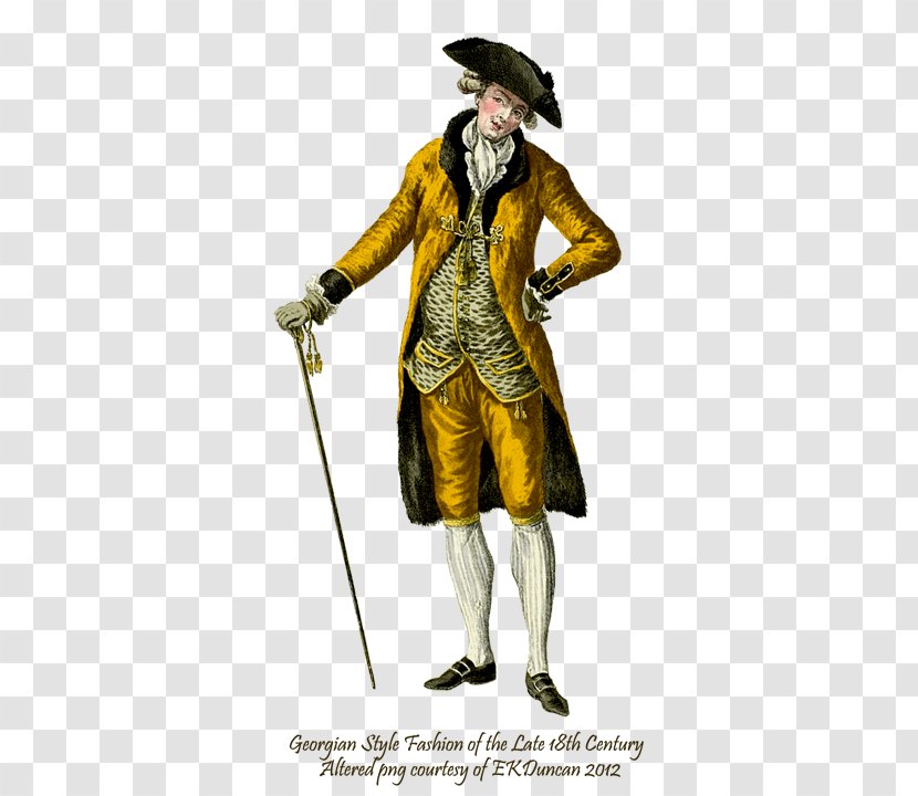 18th Century Fashion Plate France French Revolution - Outerwear Transparent PNG
