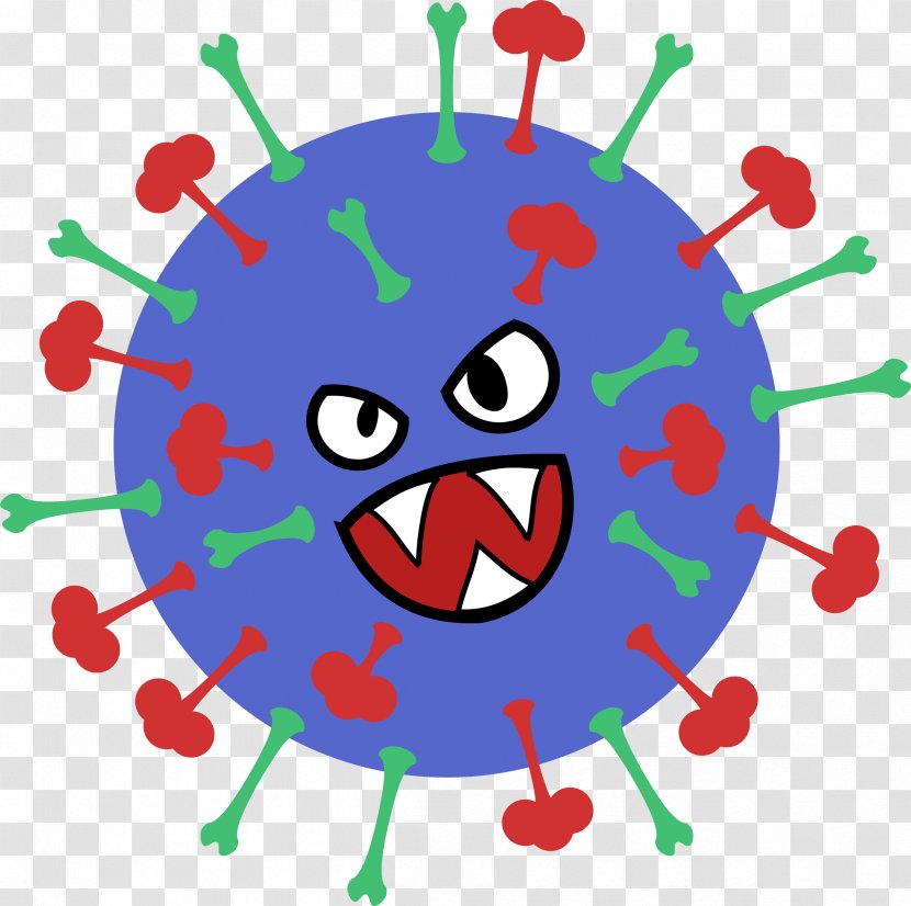 Virus Clip Art - Smile - Evil Transparent PNG