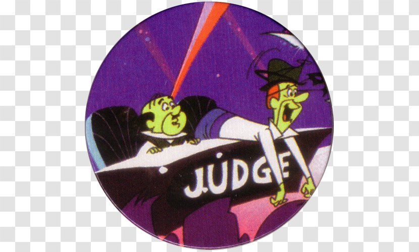 Mr. Spacely George Jetson Milk Caps Tazos Hanna-Barbera - Comics - Purple Transparent PNG