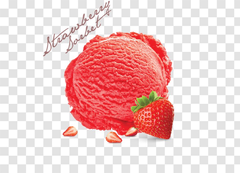 Ice Cream Cones Strawberry Waffle - Flavor - Mango Sticky Rice Transparent PNG