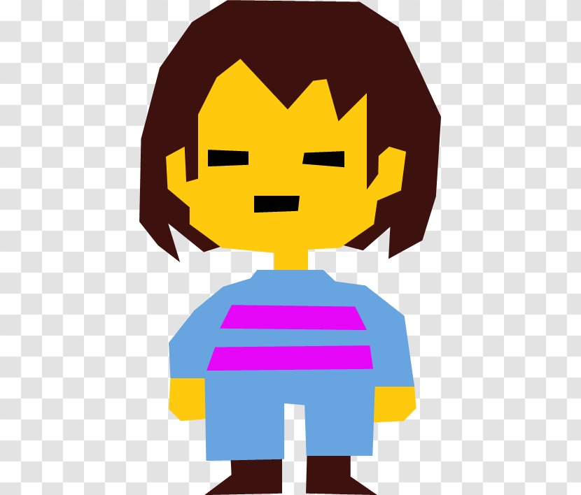 Undertale Sprite Digital Art Clip - Smile Transparent PNG