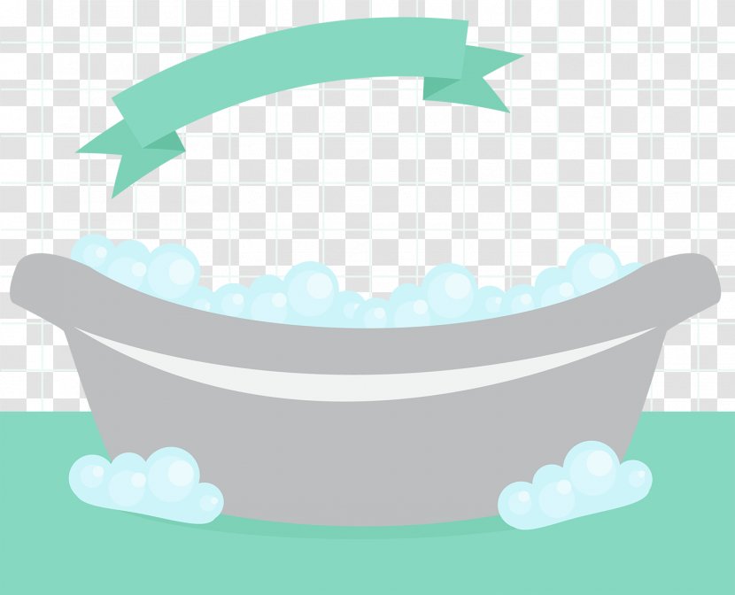 Bathtub Foam - Simple And Fresh Vector Transparent PNG