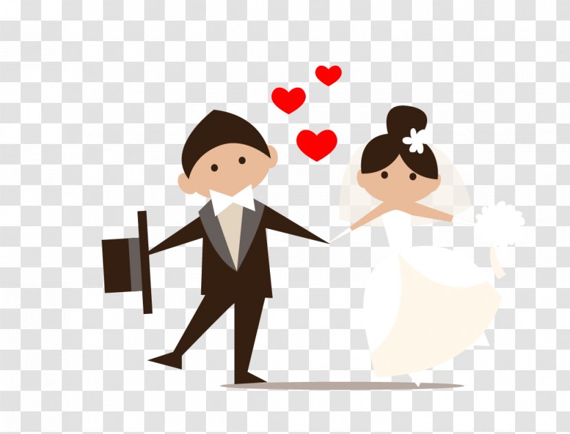 Wedding Marriage Icon - Bride - And Groom Transparent PNG