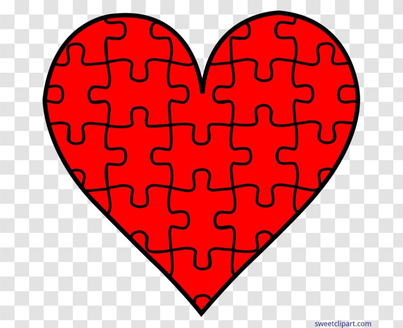Jigsaw Puzzles Clip Art - Tree - Heart Transparent PNG