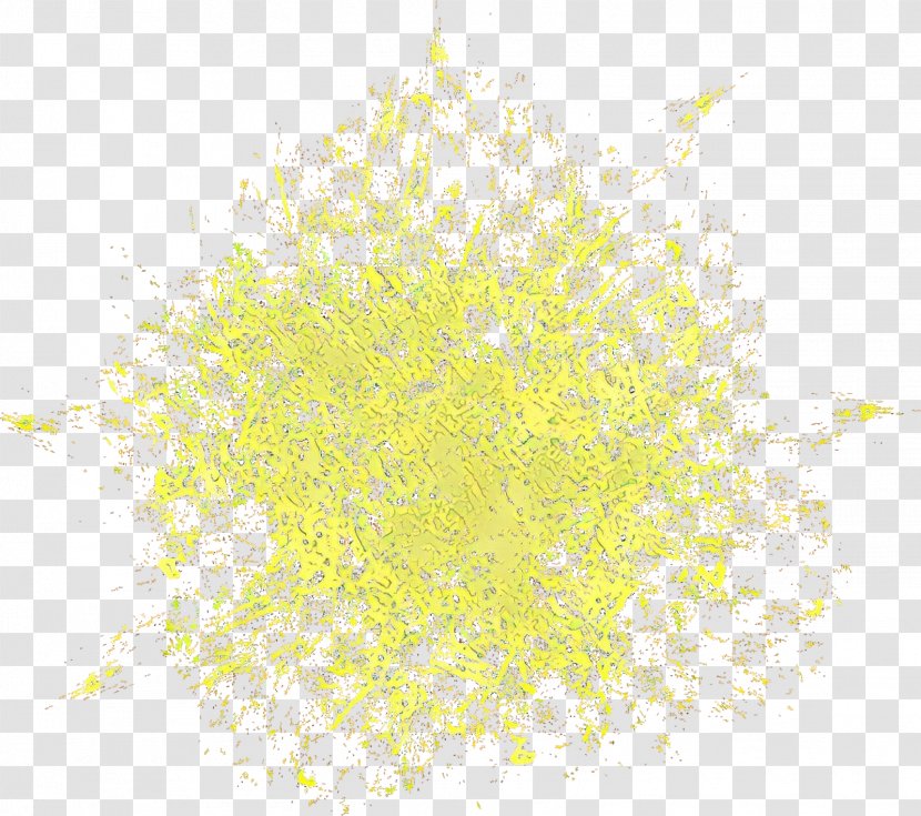 Yellow Background - Branching Transparent PNG