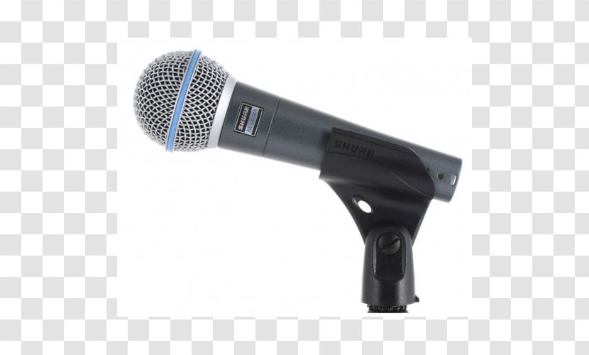 Microphone Shure SM57 Beta 58A 52A - Hardware Transparent PNG