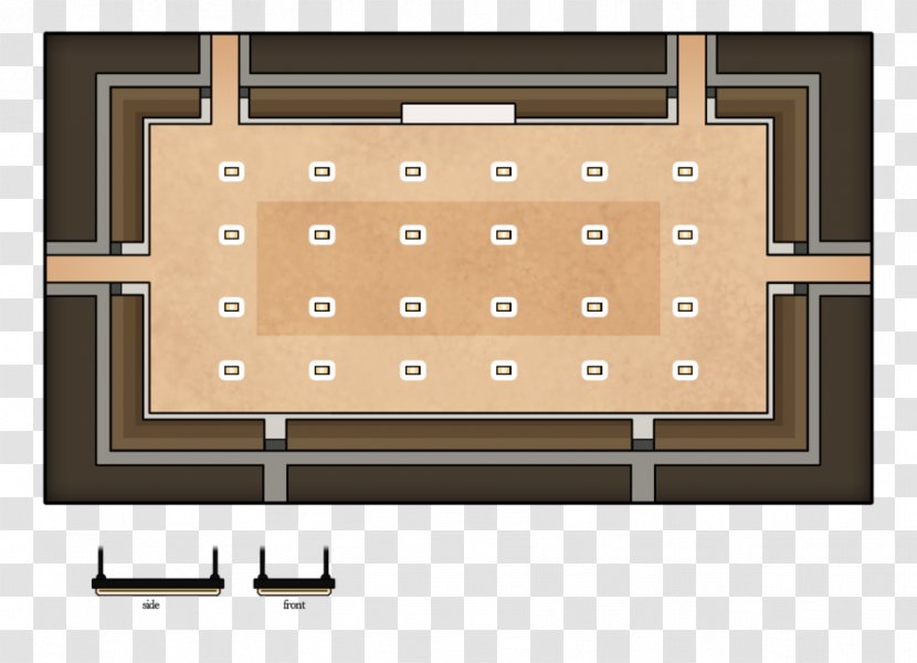 Rectangle Pattern - Indoor Stadium Transparent PNG