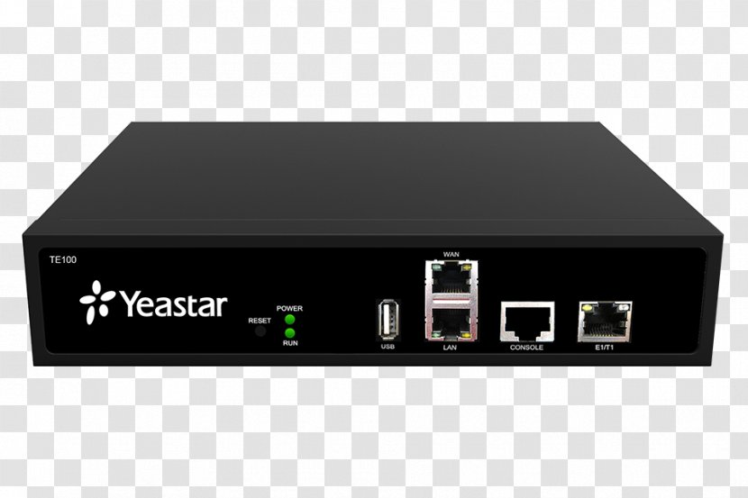 Primary Rate Interface Yeastar NeoGate TE100 VoIP Gateway IP PBX Voice Over - Tcarrier Transparent PNG