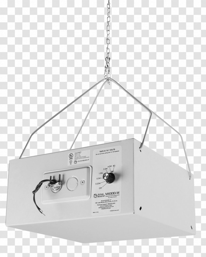 Wiring Diagram Sound Masking Loudspeaker Atlas M1000 - Bose Lifestyle - Dual Cone And Polar Transparent PNG