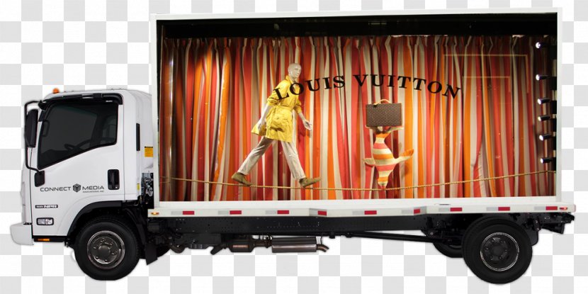 Commercial Vehicle Car Brand Truck Mobile Billboard - Public Utility - Promotion Transparent PNG